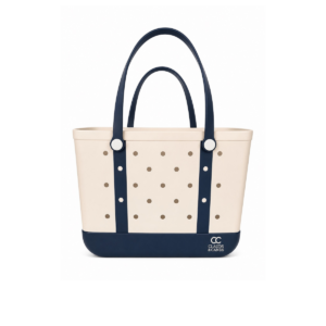 2 Stripe Navy C&C Bag