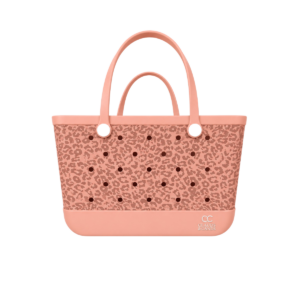 Leopard Print Peach C&C Bag