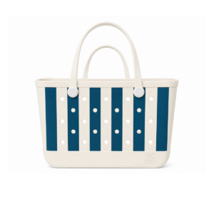 Deep Lake Blue Stripe C&C Bag